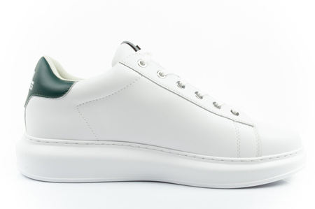 Karl Lagerfeld Herren-Sneaker Kapri, Weiß, Echtleder