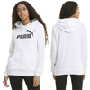 Puma Ess Logo Damen Hoodie [586791 02], Weiß.