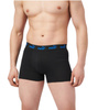 Puma Herren-Boxershorts, 2er-Pack, Blau/Schwarz, bequeme Baumwolle
