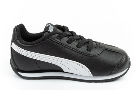 Puma Turin 3 Kindersportschuhe [384432 04] Schwarz, Weiß.