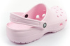 Crocs Damen-Clogs, klassische Sandalen, pink, modisch, bequem