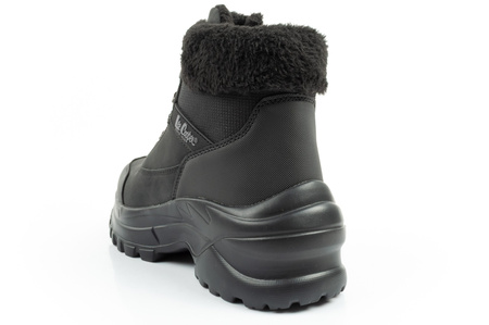 Lee Cooper Damen Winter-Wanderschuhe, Schwarz, Schnürschuh
