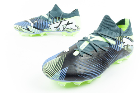 Puma Future 7 Match FG/AG Fußballschuhe, Naturrasen, Grau