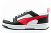 Puma Rebound v6 Herren-Sneaker, modisch, bequem, Weiß, Schwarz, Rot