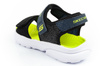 Skechers Kindersandalen [406512L/BKLM], schwarz.