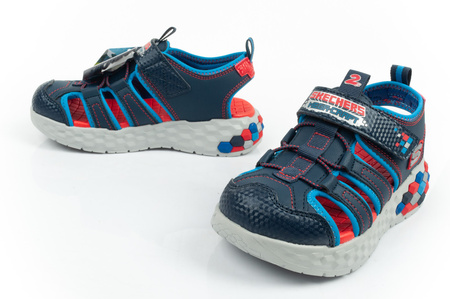Skechers Kindersandalen [402213L/NVRD], Marineblau.