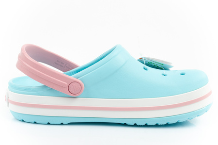 Kinderschuhe Flip Flops Sandalen Clogs Crocs Crocband Clog [207006-4S3], blau.