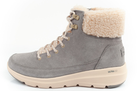 Skechers Glacial Ultra-Woodlands Damen Wintersportschuhe [16677/GRY], grau.