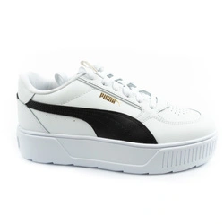 Puma Damen-Sportschuhe Karmen Rebelle Plateau, weißes Leder, modisch