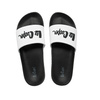 Lee Cooper Herren-Sneaker, Slipper, bequem, leicht, Schwarz, Weiß