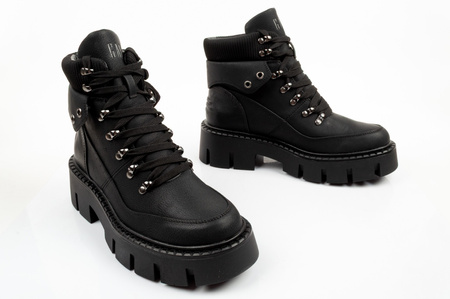 GAP Damenschuhe Michelle Stiefeletten, Schwarz, Modisch