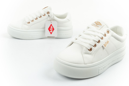 Lee Cooper Damen-Sneaker – Modisch und bequem, Weiß