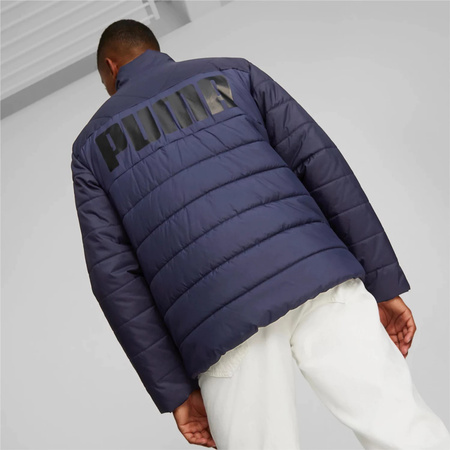 Herren-Winter-Daunenjacke Puma ESS [849349 06], Marineblau.