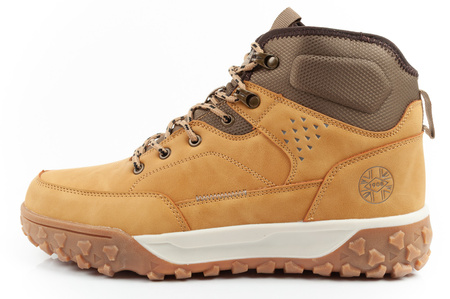 Lee Cooper Herren Winter-Wanderstiefel, isoliert, knöchelhoch, Karamell