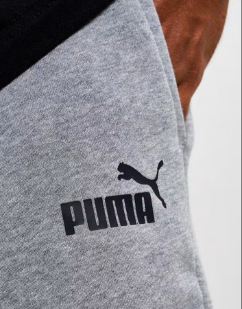 Herren Sport-Jogginghose Puma Ess Logo [586716 03], grau.