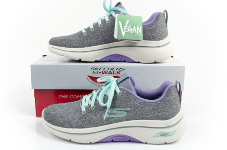 Skechers Go Walk Arch Fit 2.0 Damen Sportschuhe [125311/GYLV], Grau.