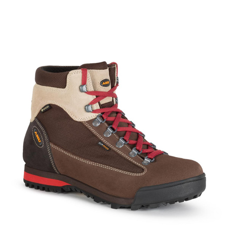 Aku Slope Gore-Tex Herren-Wanderschuhe aus Leder, Braun
