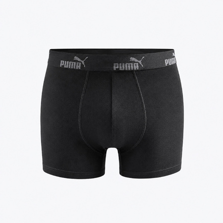Puma Herren-Boxershorts, 6er-Pack, Schwarz, Grün, Marineblau