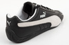 Puma Speedcat Herren-Sneaker aus schwarzem Leder