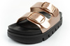Lee Cooper Damen-Slipper, Gold, bequem, Plateau, modisch