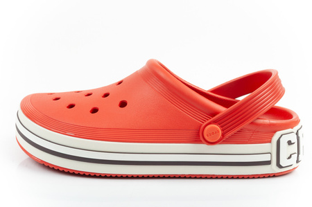 Crocs Off Court Flip Flops Sandalen Clogs rot leicht bequem modisch