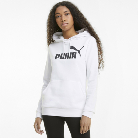 Puma Ess Logo Damen Hoodie [586791 02], Weiß.
