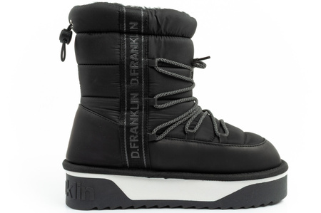 D. Franklin Damen-Winterstiefel in Schwarz