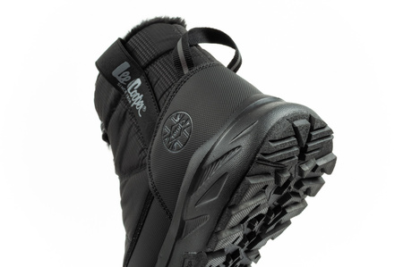 Lee Cooper Damen Winter-Wanderschuhe, isoliert, schwarz