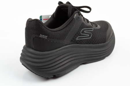 Skechers Damen-Laufschuhe mit Max Cushioning, Leichtes Schwarz