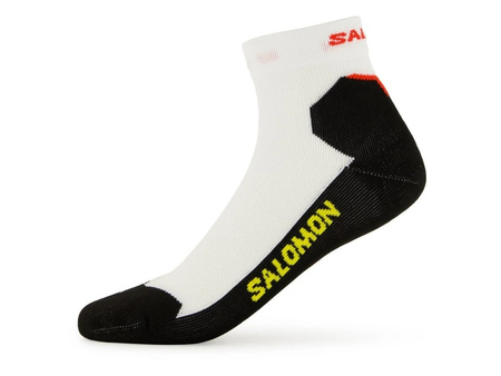 Salomon Speedcross Ankle Sportsocken [C19730] zum Laufen, weiß.