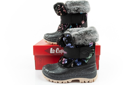 Lee Cooper Winterstiefel für Mädchen, Schwarz