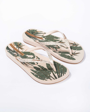 Ipanema Anat Damen-Flip-Flops in Beige – modisch und bequem für den Strand