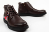 Elegante Herren-Ankle-Boots aus braunem Leder von Lee Cooper