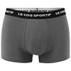 Le Coq Sportif Boxershorts Unterhosen Herren 3er-Pack schwarz grau weinrot