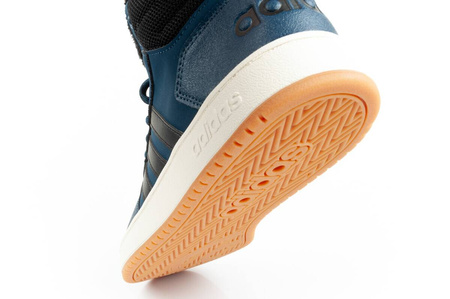 Adidas Hoops 2.0 Sportschuhe [GZ7939] Marineblau, Schwarz.