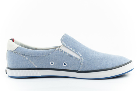Tommy Hilfiger Herren Sportschuhe Slip-On Sneakers bequem blau [FM56820908 479]