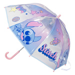 Cerda Stitch Märchen-Kinderschirm, leicht und robust, Lila
