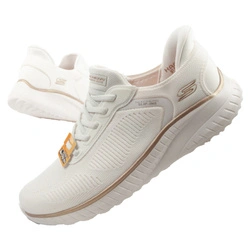 Skechers Bobs Squad Chaos Slip-Ins Damen-Sneaker in Weiß
