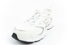 New Balance Herren-Sportschuhe, strapazierfähig, modisch, Weiß und Silber