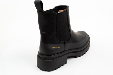 GAP Louise Damenschuhe – Schwarze Stiefeletten, modische Slipper