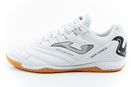 Joma Maxima 2502 Herren-Hallenfußballschuhe (Weiß)