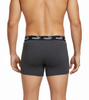 Puma Herren-Boxershorts im 2er-Pack, Grün-Grau, bequeme Baumwolle