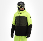 O'Neill Herren Wintersportjacke Carbonite Snowboard Ski 10K Grün Schwarz