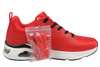 Skechers Air Uno Herren-Sportschuhe [183070/RED], rot.