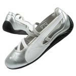 Puma Speedcat Ballet Damen-Ballerinas in Silber