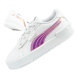 Puma Jada Holo Kinderschuhe für Mädchen, Slip-On, weiß [383761 01]