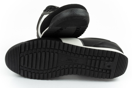 Lee Cooper Herren-Sneaker, modisch, bequem, Schwarz