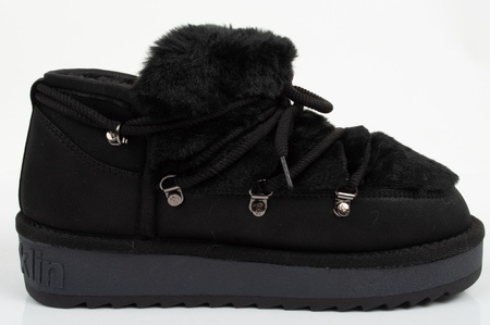 D.Franklin Damen Winterschuhe [DFSH370011-BLAC], schwarz.