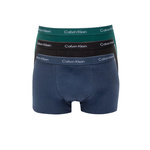 Calvin Klein Herren-Boxershorts (3er-Pack) – modisch, aus Baumwolle, in Grün, Grau und