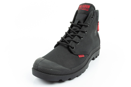 Palladium Herren-Sneaker Pampa Hi Dare II, Schwarz/Rot